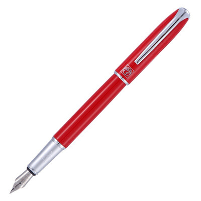 

Picasso pimio ps-916 flange red white clip pen ink pen
