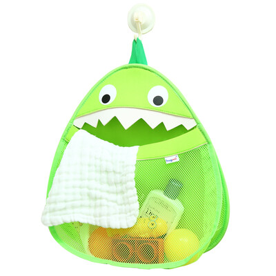 

hugmii haggi three-dimensional cartoon child storage bag bathroom storage bag wall door hanging bag yellow lion 39x37cm