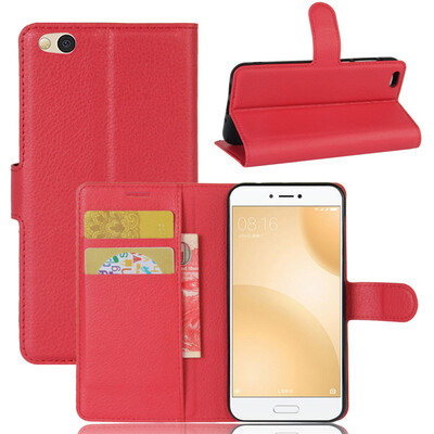 

GANGXUN Xiaomi Mi 5c Чехол из высококачественной кожи PU с флип-обложкой Kickstand Anti-shock Кошелек для Xiaomi Mi 5c