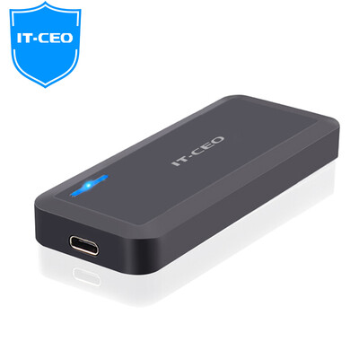 

ИТ генерального директор W691 MSATA поддержка трансфицировала типа C / USB3.1 съемного диска картриджа энтузиастов твердых алюминиевого корпуса SSD-черный MSATA