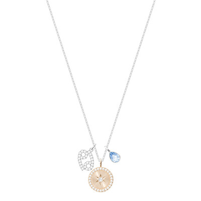 

SWAROVSKI Swarovski Hemline Platinum Necklace Necklace Clavicle Chain 5349215