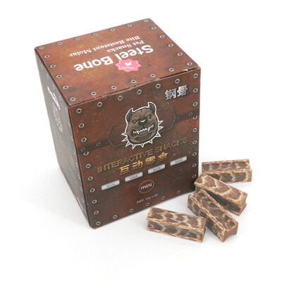 

Steel Bone OSRI Pet Snack Dog Dog Teeth Teeth Bone Training Reward Snack Chicken Meat 28