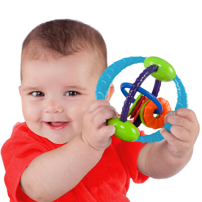 

Oball Aobo American brand newborn children baby baby toys 0-1 year-old child puzzle early childhood rattles learning to grasp the ball - hold the ball KIIC81154