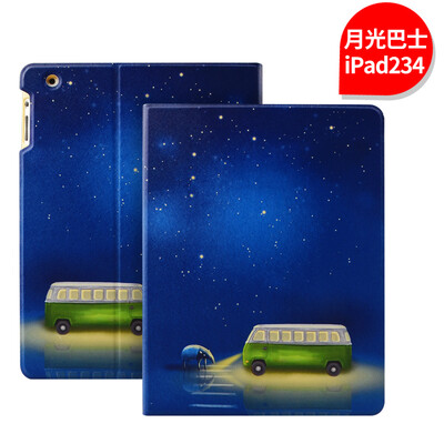 

iPad4 Case ipad3 Case ipad2 Apple Tablet Sleeve Cartoon Sleeping All-inclusive iPad 2 3 4 case 9.7 inch