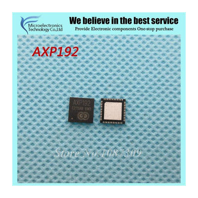 

50PCS free shipping AXP192 QFN-48 Enhanced single Cell Li-Battery and Power System Management IC new original