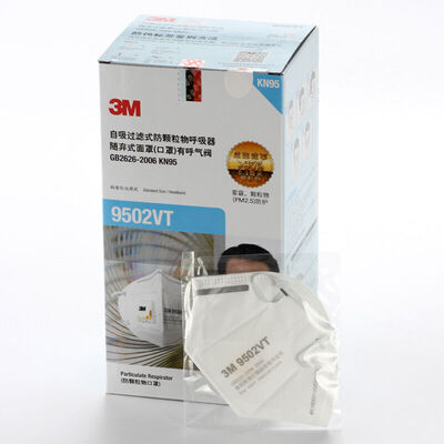 

3M haze masks 9502VT KN95 head with folding with a valve particle protection mask monolithic packaging 25 box