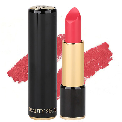 

BEAUTY SECRET) classic natural plant lipstick pomegranate red 3.6g (velvet matte waterproof lasting moisturizing moisturizing lipstick lip gloss