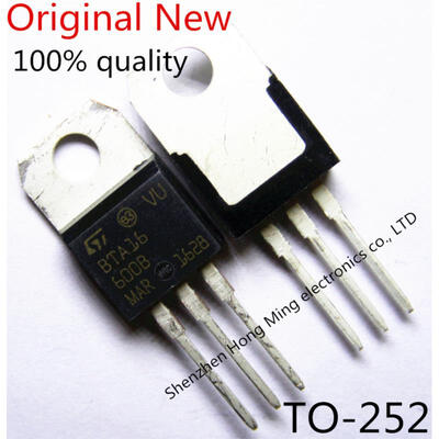 

(5piece)100% BTA16-600B BTA16-600 BTA16 Triacs 16 Amp 600 Volt TO-220 Chipset