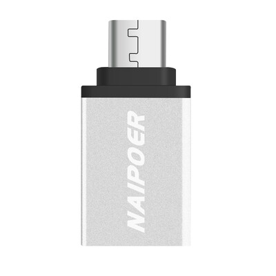 

Napier NAIPOER N-Z1 Тип-C к USB3.0 адаптер / телефон OTG линия серебристый