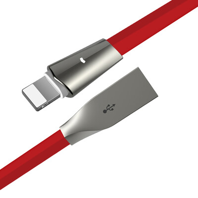 

Huang Shang Apple data cable / charger line iphone6 ​​/ 6s / 7plus data cable 5s / ipad / SE mobile usb fast charge line 1.2m carmine