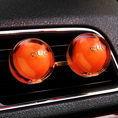 

CarsetCity Colorful cue fragrant ball car with car outlet perfume car decoration supplies pendant ornaments white musk gray pair