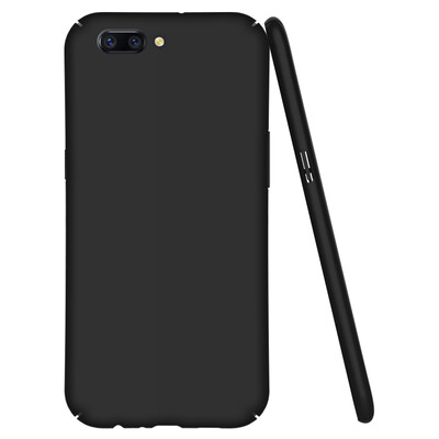

Yomo OPPO R11 плюс телефона оболочка телефона случае кожа чувствовать себя полностью обрезные Hard Case Black