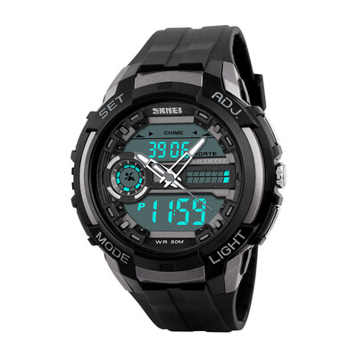 

Pointer double show fashion watch as gift for men's