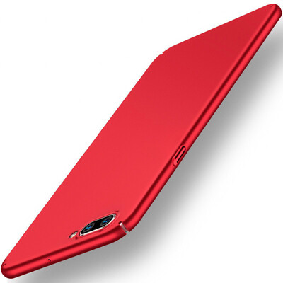 

Excellent OPPO R11 phone shell / protective cover matte protection shell skin feeling hard shell series heat red