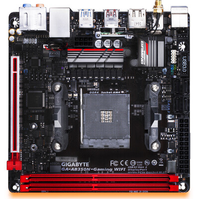 

Gigabyte (GIGABYTE) AB350N-Gaming WIFI motherboard (AMD B350 / Socket AM4