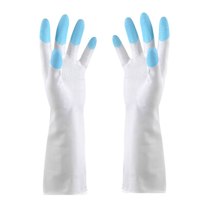 

Artistic Household Cleaning Glove Kitchen Dishwasher Rubber Glove Latex Tip Thickening YZ-701