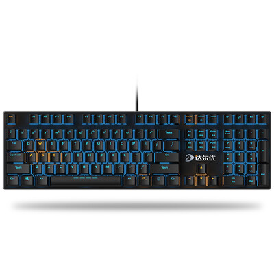 

Dareu 108Key Alloy Gaming Mechanical Keyboard Cherry Axis Single BacklitBrown Axis