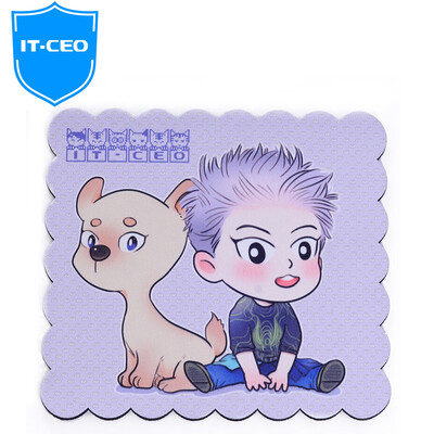 

IT-CEO X420A толстая ткань мультфильм игра коврик для мыши бизнес-офис клавиатура настольная маленькая коврик для мыши для лазерной мыши герой-альянс 22X20cm цвет