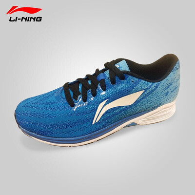 

Li Ning LI-NING male running shoes marathon training light running shoes AJJL001-2 fluorescent blue blue white 42