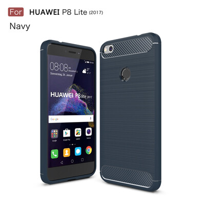 

Huawei P8 Lite 2017 Корпус против скользкой стойкой к царапинам Противоударная легкая крышка бампера для Huawei Honor 8 Lite