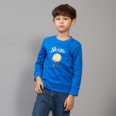 

Dizi (DICI) brushed fabric children's sweater 2C032A0 sapphire blue 110