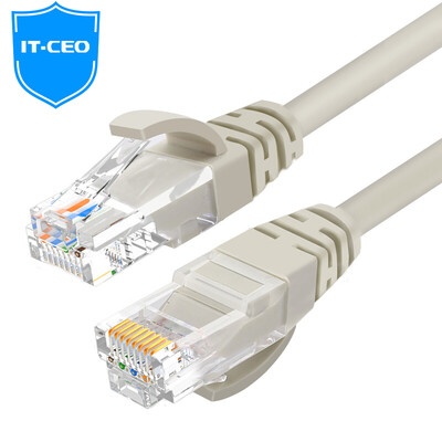 

IT-CEO Y1WX-3 высокоскоростной ультра-пяти неэкранированный кабель для продуктов RJ45 сетевой перемычки широкополосный кабель для дома проект улучшения с хрустальной головкой 3 метра