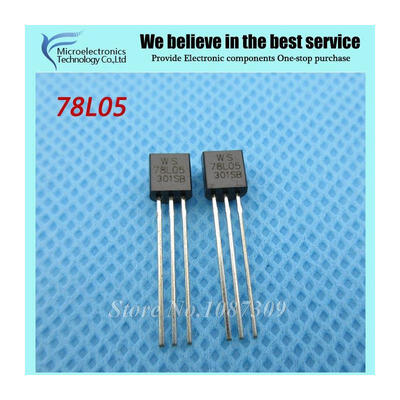 

50pcs free shipping 78L05 L78L05 Linear Voltage Regulators 5.0V 0.1A Positive TO-92 new original