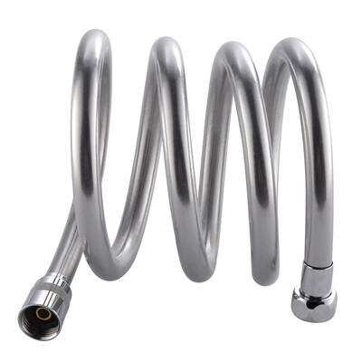 

Гибкий соединитель для шланга для душа 1,5 м серебристая взрывозащищенная трубка для ручного душа ванна G11005