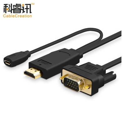 

CABLE CREATION HDMI к VGA конвертер с AUX
