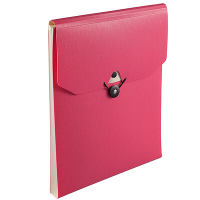 

Coix A4 vertical 5 bag ARMOR loose-leaf organ bag information package file package A3105 red