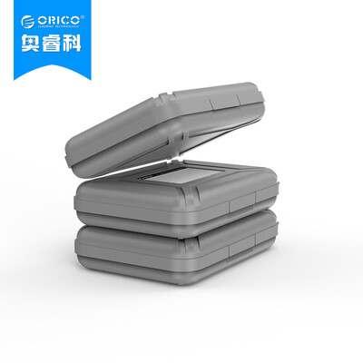 

ORICO PHX35-5S 35-inch hard disk storage protection box moisture shock pressure anti-wrestling label data finishing five gray suit