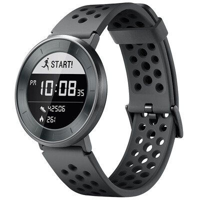 

Glory watch S1 deep gray sports wrist strap (fashion smart wear watch bracelet exercise heart rate monitoring 50 meters swimming waterproof running instructs sleep monitoring