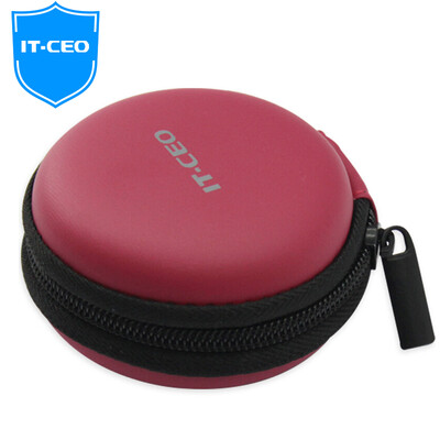

IT-CEO V320-C Headset Storage Box Headset Protection Kit Headset Case Change Case Storage Bag Data Cable Receiver Protective Case Cable Box Digital Package Red