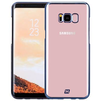 

Mo Миши (MOMAX) Samsung S8 + жесткий чехол S8 + Футляр Galaxy S8 + Выдерживает падение защитный рукав все включено Золотая серия синий