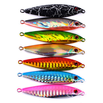 

5PC металлическая рыбалка приманки 6cm-2.36 "/ 22g-0.78oz Привод рыбалки Приманки Металл Jigging Рыбалка Приманка Искусственный жесткий приманки Рыбалка Снасти