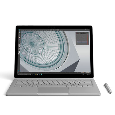 

Microsoft (Microsoft) Surface Book двух-в-одном плоском ноутбуке 13,5 дюймов (Intel i7 16G памяти 1 ТБ для хранения независимой видеокарты расширенной версии)
