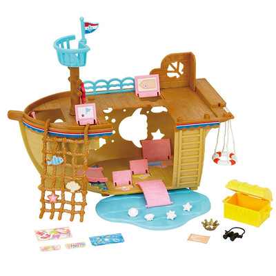 

[Jingdong Supermarket] Senbaier Family Girl Gifts Everybody Toy Simulation Doll Doll - Sailing Adventure Set SYFC60298