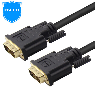

ИТ генерального директор V08HD-Р HDMI к DVI HD линия DVI (24 + 1) стандартной длиной кабеля HDMI 1,8 м высевает черную голову (мужчины)