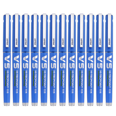 

BIL PILOT BXC-V5 new V5 upgrade can change the Mexican neutral water pen blue 05mm 12 loaded