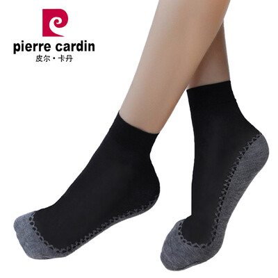 

Jingdong supermarket] Pierre Cardan silk socks 20D mask anti-pilling silk silk cotton jacquard socks 6 pairs of black uniform