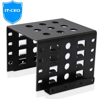 

IT-CEO X2Z4-A 4 Disk 25 rpm 35-inch SSD Desktop Hard Drive Stand SSD Hard Drive Bracket Notebook Hard Drive Transfer Frame Black