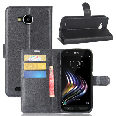 

GANGXUN LG X venture Case High Quality PU Leather Flip Cover Kickstand Anti-shock Wallet Case for LG H700