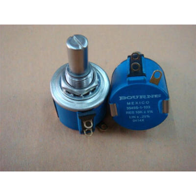 

3545S-1-103 RES 10K 5 laps wound multi-turn potentiometer shaft 6.3MM