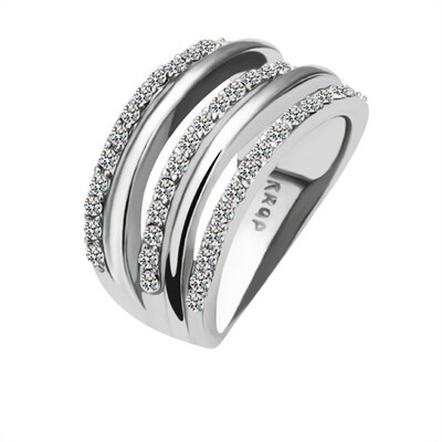 

Yoursfs@ Hot! Fashion Rings for Women Ring Zirconia Micro Paved Women Anel