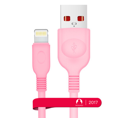 

Snowkids Frozen Whitening Series 1.2 M Розовый Apple MFI Сертификат данных Кабель для мобильного телефона Зарядное устройство Линия / шнур питания Применимо iPhone7 / 7P / 6SP / SE / 5S / 5