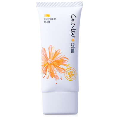 

Green Leaf Protection Cream 60g Isolated Concealer Makeup Makeup Remover Makeup Moisturizing Lotion