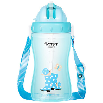 

[супермаркет] Jingdong Уян (FIVERAMS) Hasbro Детский ремень чайника чашки 380ml фруктовый сад соломы чашки ребенка чашки младенцев и детей