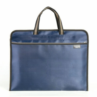 

Вялікі аб'ём сумкі сумкі двухслаёвы Zipper Bag Інфармацыя канферэнцыі сумка Файл сумка Партатыўны партфель у якасці падарунка для