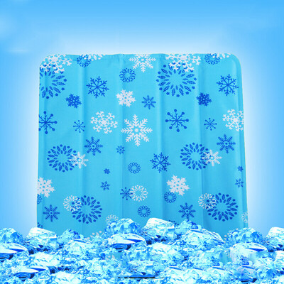 

Huazhe car ice pad cushion car water pad ice sand ice crystal car seat car multi-function summer cool pad car supplies ice snow 4545 one piece