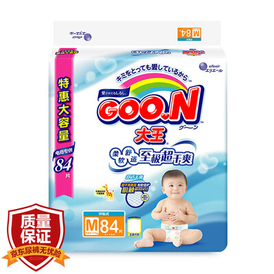 

King (GOO.N) Victoria E series baby diapers / urine is not wet M84 (6-11kg